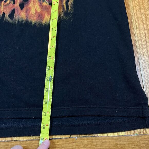 Vintage Bart Devil 90s Black XL Long Sleeve Crewneck Sweater Shirt The Simpsons - Picture 4 of 8